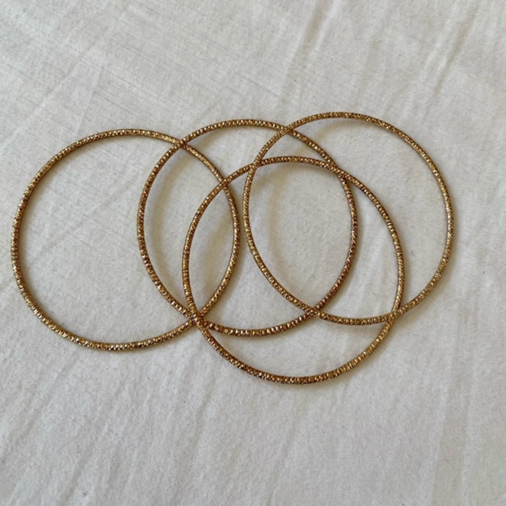 GOLD BANGLES